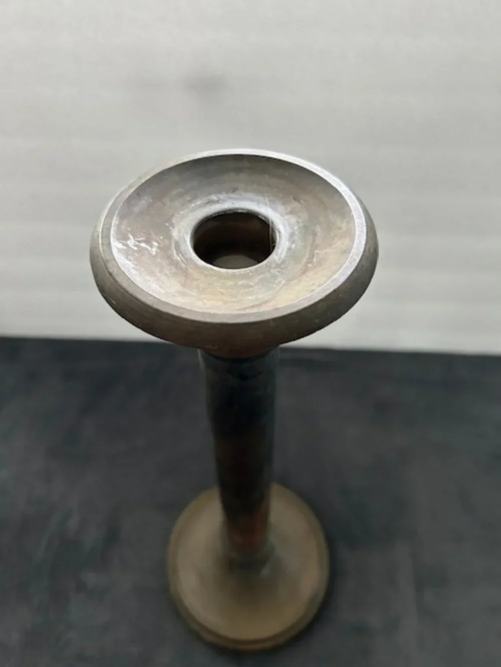 Vintage Brass Tall Candlestick Candle Holder 17